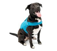 Kurgo RSG Townie - Arnés de Seguridad para Perros, Adiestramiento Perros Guía, Reflectante, Compatible con MOLLE - Azul, L