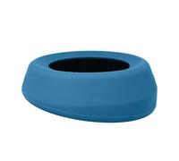 Kurgo Wander - Cuenco para Agua Portátil para Perros, Sin Derrames, Cuenco de Viaje, Comedero y Bebedero Sin Salpicaduras, 0,7 L - Azul