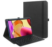 Kuroko Funda Universal para Tablet de 9 a 11 Pulgadas con Teclado Bluetooth inalámbrico extraíble y Soporte para bolígrafo para iPad, Galaxy, Pixel y Otras tabletas
