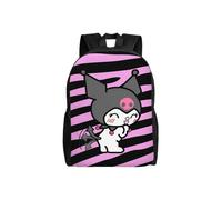 Kuromi and My Melody Kid School Backpack Bookbag Casual Daypack Travel Backpacks for Boys Girls-XTYD1319
