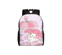 Kuromi and My Melody Kid School Backpack Bookbag Casual Daypack Travel Backpacks for Boys Girls-XTYD1385