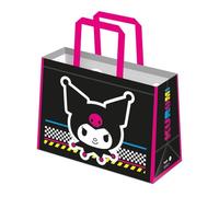 Kuromi Bolsa reutilizable sonriente