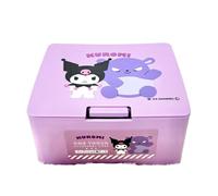 Kuromi One Push One Touch - Caja de accesorios para cosméticos, 11.7x8.9x5.0 cm, multicolor