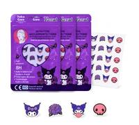 Kuromi Parches Granos 60 Parches - Pimple Patch Hidrocoloide Invisible - Parche Acne Cara - Pegatinas Granos Estrella - Tratamiento Anti Imperfecciones Acné Facial Día y Noche