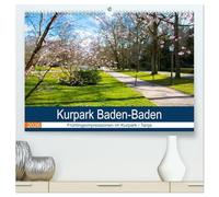 Kurpark Baden-Baden (hochwertiger Premium Wandkalender 2026 DIN A2 quer), Kunstdruck in Hochglanz: DieKrokusblüte im Kurpark Baden-Baden ist jedes Jahr ein besonderes Erlebnis