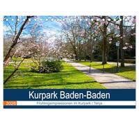 Kurpark Baden-Baden (Tischkalender 2026 DIN A5 quer), CALVENDO Monatskalender: DieKrokusblüte im Kurpark Baden-Baden ist jedes Jahr ein besonderes Erlebnis