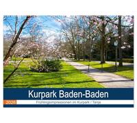 Kurpark Baden-Baden (Wandkalender 2026 DIN A2 quer), CALVENDO Monatskalender: DieKrokusblüte im Kurpark Baden-Baden ist jedes Jahr ein besonderes Erlebnis