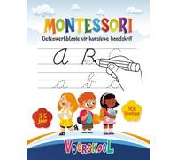Kursiewe Handskrif Werkboek vir Kinders 3-5 Jaar Afrikaans: Letter-natrek A-Z vir Voorskool en Kleuterskool: Om ’n selfversekerde vroeë handskrif te ... oefening van kursiewe letters in Afrikaans.