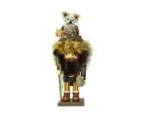 Kurt Adler 16-Inch Hollywood Woodsman Nutcracker with Owl Hat
