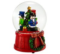 Kurt Adler - Bola de Nieve Musical con diseño de Cascanueces