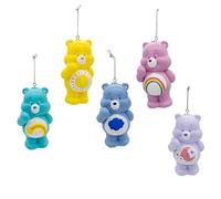 Kurt Adler Care Bears - Juego de Adornos de 3.5 Pulgadas, Juego de 5 Piezas