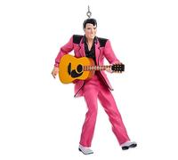 Kurt Adler Elvis Presley - Adorno de Traje Rosa de 5 Pulgadas