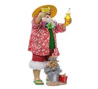 Kurt Adler Fabriche Playa Santa, 25,4 cm, 2 Piezas