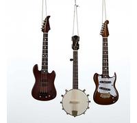 Kurt Adler guitarra eléctrica, guitarra bajo eléctrico y adornos para Banjo