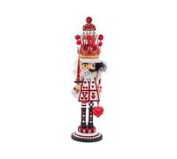 Kurt Adler Hollywood King of Hearts Cascanueces de 45,72 cm