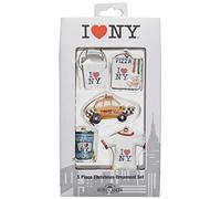Kurt Adler I Love NY - Juego de Adornos en Miniatura de 1,2 a 1,5 Pulgadas, 5 Unidades