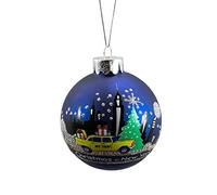 Kurt Adler New York - Bola de Cristal, 80 mm, Navidad