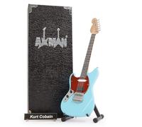 Kurt Cobain - Guitarra en miniatura - Regalos musicales - Adorno hecho a mano