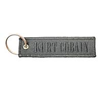 Kurt Cobain - Llavero Diseño Doble Cara Logotipo (Talla Única) (Gris)