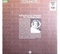 Kurt Gerron - Kabarett und Chansons der Dreißiger Jahre [Vinyl LP] [Schallplatte] [Vinyl] Kurt Gerron; Paul Morgan; Marlene Dietrich; Curt Bois; Trude Hesterberg; Rotraut Richter; Die 3 Katakomben-Jungens; Die Nachrichter; Erich Ponto and Loni Heuser