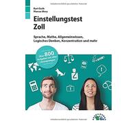 Kurt Guth Marcu Einstellungstest Zoll: Fit für den Eignungstest im (Tapa blanda)