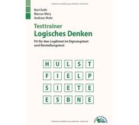 Kurt Guth Marcu Testtrainer Logisches Denken: Fit für den Logiktes (Tapa blanda)