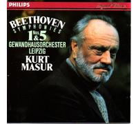 Kurt Masur - Beethoven-Symphonie N 5 en Ut Min Op67-Symphonie N 1 Ut Maj-Kurt Masur-Gewandhausorch.Leipzig-