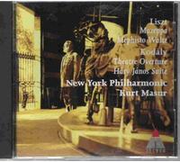 Kurt Masur, conductor - Liszt: Mazeppa, Mephisto Waltz, Kodaly: Theatre Overture, Hary Janos Suite, New York Philharmonic, Masur (UK Import)