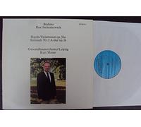 Kurt Masur - Das Orchesterwerk. Haydn Variationen op. 56a, Serenade Nr. 2 op. 16. Kurt Masur. Stereo