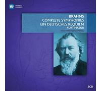 Kurt Masur & New York Philharmonic Orchestra - Brahms : Symphonies Nos 1 - 4, Overtures & Ein deutsches Requiem