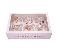 Kurt S. Adler - Juego de Adornos en Caja, Multicolor