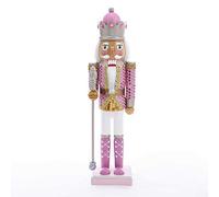 Kurt S. Adler Kurt Adler Cascanueces Rosa de 38 cm, Multicolor