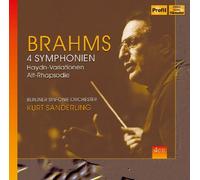 Kurt Sanderling / Berlin Symphony Orchestra - Kurt Sanderling / Berlin Symphony Orchestra - Brahms, Johannes:Comp.Symphonies (4CDS) [Japan CD] KICC-972