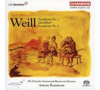 Kurt Weill Symphony No. 1/quodlibet (Beaumont) (CD) Album (Importación USA)
