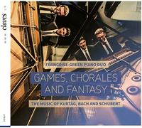 Kurtág, Bach, Schubert : Jeux, chorals et fantaisies pour duo de piano. Duo Francoise-Green.