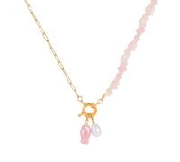 KURTCB Collar de peces de coral, bohemio, playero, hawaiano, joyería hawaiana para mujeres y hombres, colorido collar de cuentas de verano, playa, océano, Talla única, Zinc Acrílico, No es una piedra