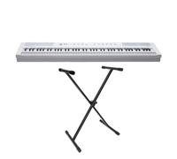 Kurzweil KAE1-WH Stage Piano Keyboard blanco 88 teclas + soporte para teclado keepdrum