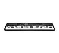 Kurzweil KaS1 - Piano digital (88 teclas, 128 voces, polifonía), color negro