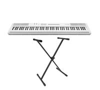 Kurzweil KAS1-WH Stage Piano Keyboard blanco 88 teclas con soporte keepdrum