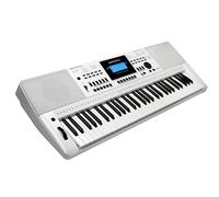Kurzweil KP140-WH, Teclado Arranger, 61 teclas luminosas con toque dinámico, blanco
