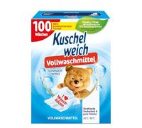 Kuschelweich Detergente en polvo para 100 lavados, respetuoso con la piel, sin microplásticos, vegano, 5 kg, viento de verano
