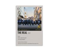 KUSDPKAJC Ateez Group The Real (2) Póster Pintura Decorativa Lienzo Arte de Pared Salón Póster Dormitorio Pintura, Arte de Pared Impresión de Imagen Moderna Decoración de Habitación Familiar 20 x 30