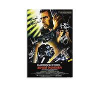 KUSDPKAJC Blade Runner Cast Firmado Póster Pintura Decorativa Lienzo Arte de Pared Salón Póster Dormitorio Pintura, Arte de Pared Impresión de Imagen Moderna Decoración de Habitación Familiar 08 x 12