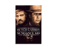 KUSDPKAJC Butch Cassidy And The Sundance Kid Poster Pintura Decorativa Lienzo Arte de Pared Salón Póster Dormitorio Pintura, Arte de Pared Impresión de Imagen Moderna Decoración de Habitación Familiar