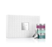 Kusmi Tea - Colección Alain Ducasse - 8 miniaturas de té natural de Asia + cucharilla de té - Surtido de tés orgánicos - Té verde y té negro - Idea de regalo para hombre y mujer - 8 cajas de 25 g