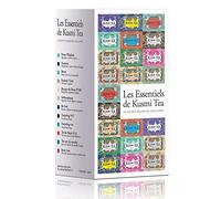 Kusmi Tea - Estuche de bolsas de té Les Essentiels - Surtido de 12 recetas ineludibles - Mezclas históricas, tés Detox, tés negros y tés verdes aromatizados - Lata de 24 bolsas de muselina