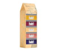 Kusmi Tea - Estuche de infusiones - Surtido de tés ecológicos - Idea de regalo para hombre y mujer - Infusiones y tés aromatizados - Notas de frutas, almendra, especias y jengibre - 5 cajas de 25g
