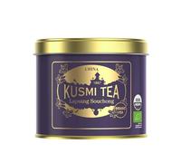 Kusmi Tea - Lapsang Souchong - Té Negro Ahumado Orgánico de China - Notas Amaderadas y Cenizas - Té Negro Aromatizado - Hojas Sueltas - Lata de 100g - Cantidad para Aprox. 50 Tazas