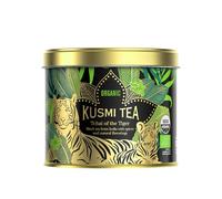 Kusmi Tea - Tchaï of the Tiger - Té Negro 100% Orgánico - Té Negro Indio con especias - Té Chai - Creado en Colaboración con WWF - Hojas Sueltas De Té - Lata de Té de 100g para Aprox. 50 Tazas