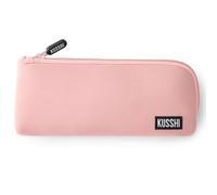 KUSSHI Bolsas de neopreno para bolso y viajes, rosado (Blush Pink), Pencil Case, Bolsa de maquillaje lavable